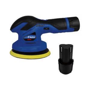 3026 12V Cordless Variable Speed Palm Polisher W/ 2 Batteries Astro Pneumatic